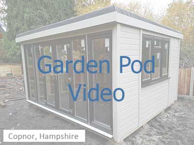 Click on the image to be taken to a video on garden pods