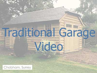 Click on the image to be taken to a video on traditional garages