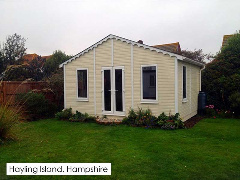 Garden Room in Hayling Island, Hampshire Phoenix Garden Buildings
